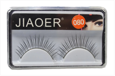 Jiaoer False Eyelashes Fake Natural Look Eyelashes Everyday Wear