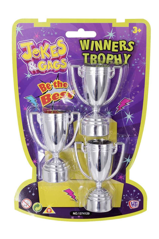Jokes and Gags Winners Trophy 1st 2nd 3rd Runner Up Trophies Kids Toys
