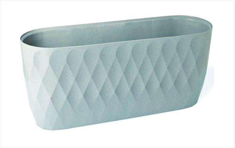 KRS471 YAKAMOZ Rectangle Plant Pot NO1 30cm x 14.5cm x 15cm 3.5LT