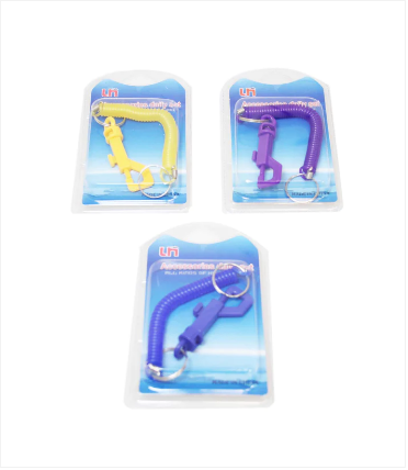 Key Ring ID Card Clip On Business School College Work Keychain x 1