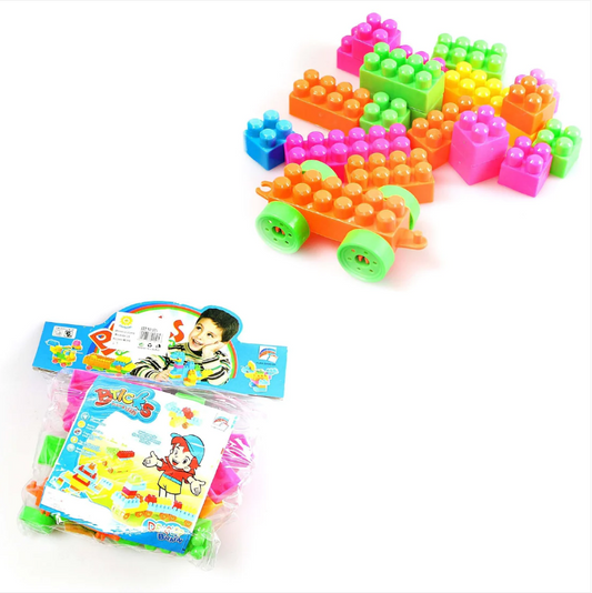 Kids Building Build Up Bricks Create Your Imagination