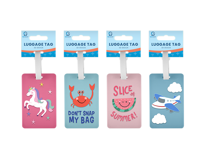 Kids PVC Luggage Tag