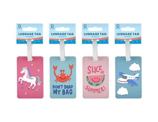 Kids PVC Luggage Tag