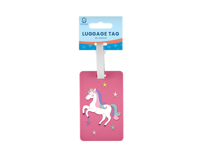Kids PVC Luggage Tag