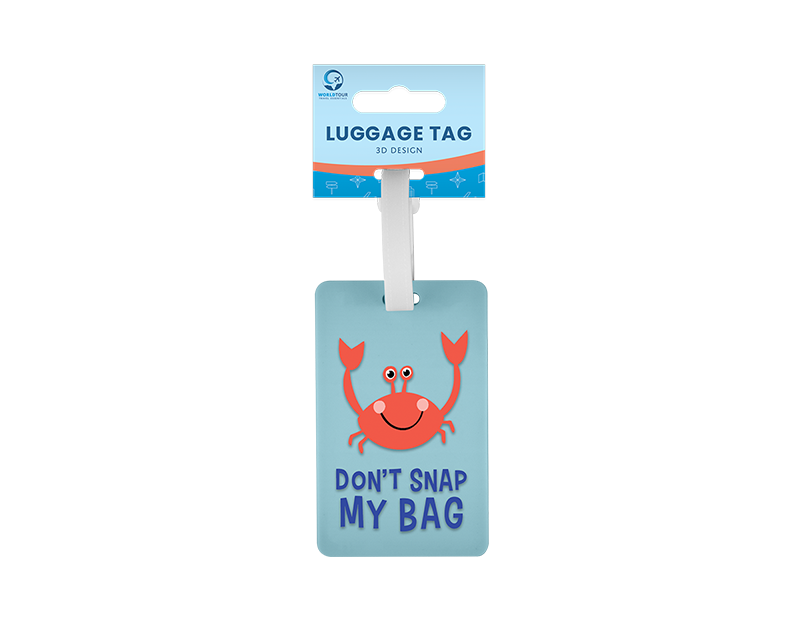 Kids PVC Luggage Tag