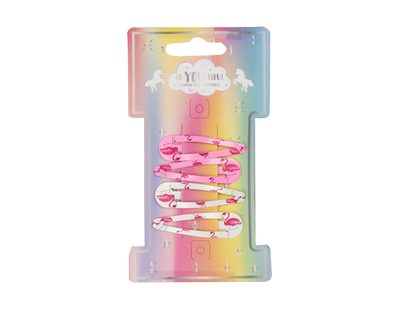 Kids Pastel Rainbow Hair Accessories With FSDU