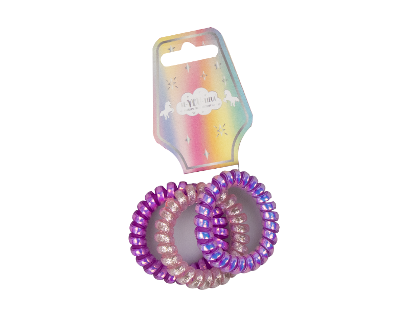 Kids Pastel Rainbow Hair Accessories With FSDU