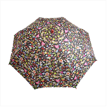 Kids Printed Waterproof Umbrella In Assorted Designs
