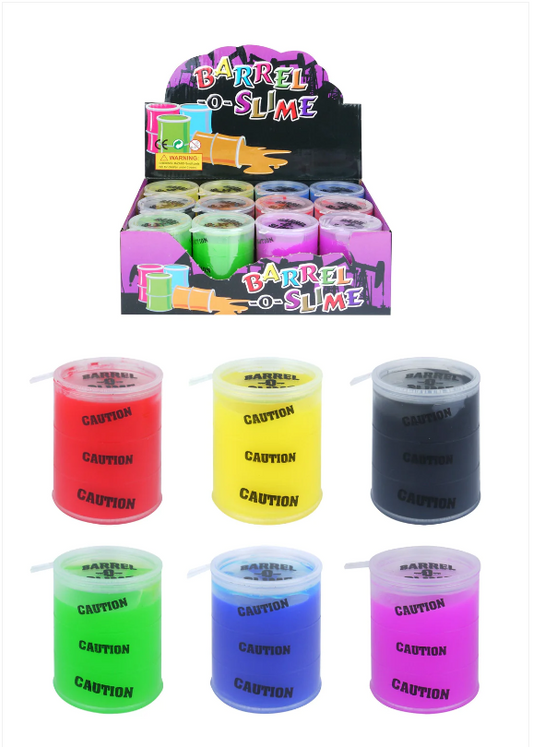 Kids Slime Barrel Noise Liquid Putty Kids Toy Jokes And Pranks Large 7 x 5cm