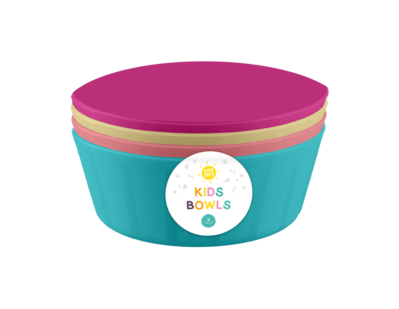 Kids Summer Bowls 4pk