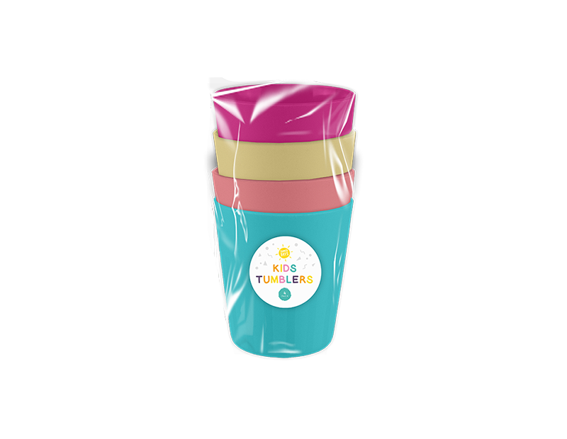 Kids Summer Tumblers 4 Pack
