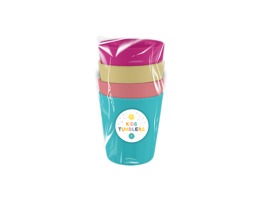 Kids Summer Tumblers 4 Pack