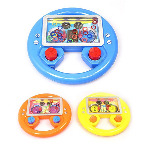 Kids Water Steering Toy Ring Toss Water Game Travel Learning Fun Toy Game