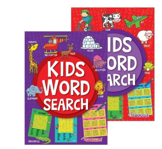 Kids Word Search Puzzle Book