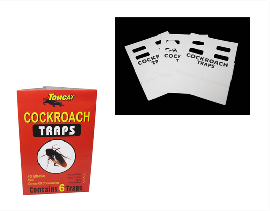 Killer Glue Cockroach Traps Safe and Easy To Use Peel Off Glue Traps