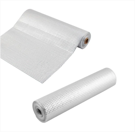 Kitchen Aluminium Foil Wardrobe Cupboard Table Drawer Oil Proof Sheet 45cm x 200cm