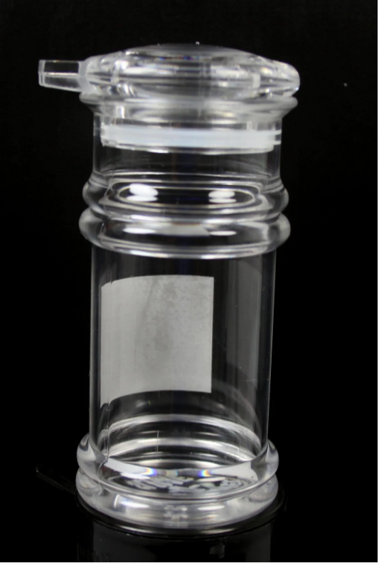 Kitchen Vinegar Bottle Detachable Lid Clear Plastic 10cm