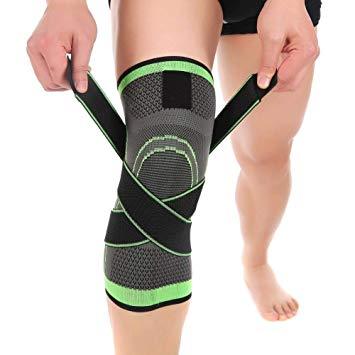 Knee Support Gym Fitness Light Fabric Compression Sport Knee Support 1 Pack