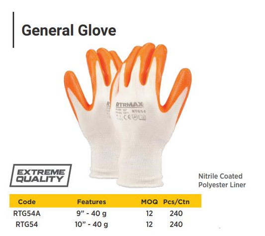 LARGE VINIL GLOVE 9"