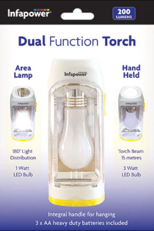 LED Dual Function Torch Home Diy
