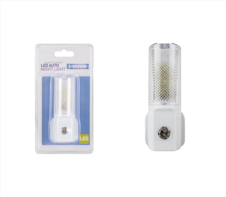 LED Dusk to Dawn Plug-In Automatic Night Light Built in LED Lamps