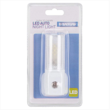 LED Dusk to Dawn Plug-In Automatic Night Light Built in LED Lamps