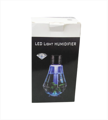 LED Light Humidifier Indoor USB Cable Light Bulb 6 Hours Running Time