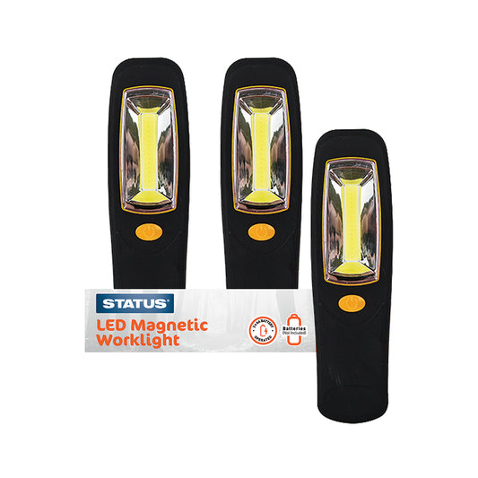 LED Worklight - 300 lumen output - 3 x AA batteries (not included)
