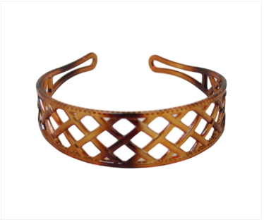 Ladies Girls Wide Hair Band Black/Brown Stylish Hair Pull Back 3cm Wide