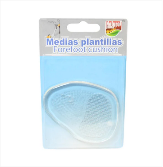 Ladies Men Comfort Forefoot Cushion Gel Silicone Clear 10cm