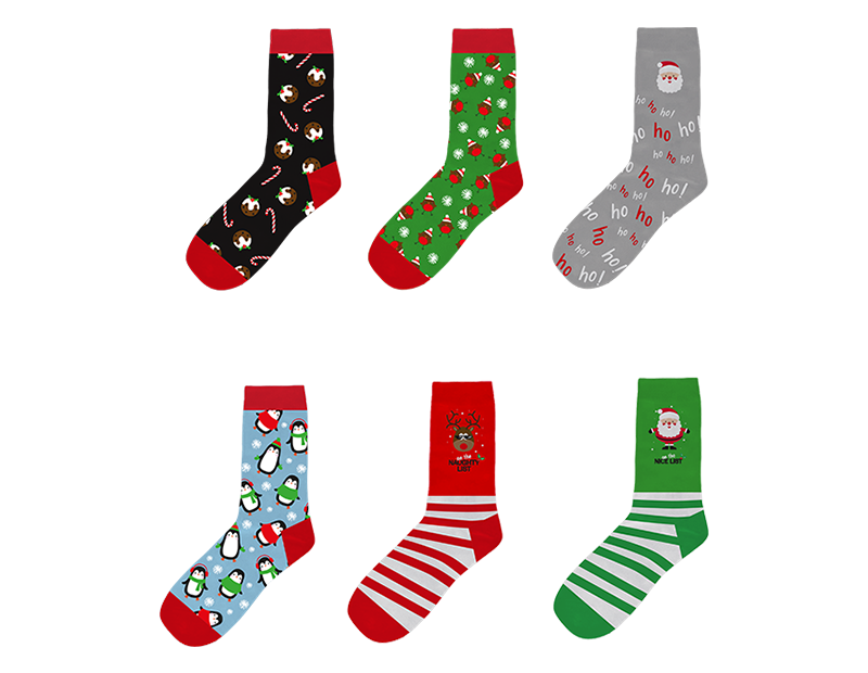 Ladies Novelty Christmas Socks