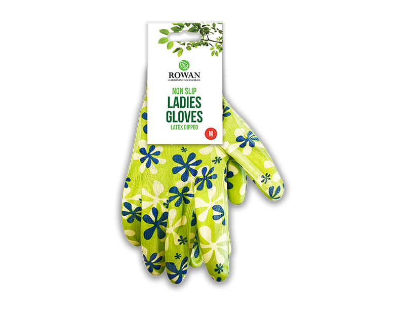Ladies Printed Garden Gloves