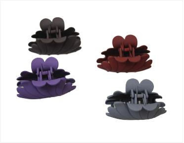 Ladies' Women's Matte Hair Claw Clip 8 cm Assorted Colours and Designs