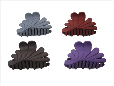 Ladies' Women's Matte Hair Claw Clip 8 cm Assorted Colours and Designs