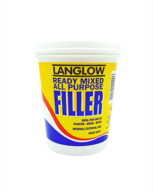 Langlow Ready Mixed All Purpose Filler 1kg Brilliant White