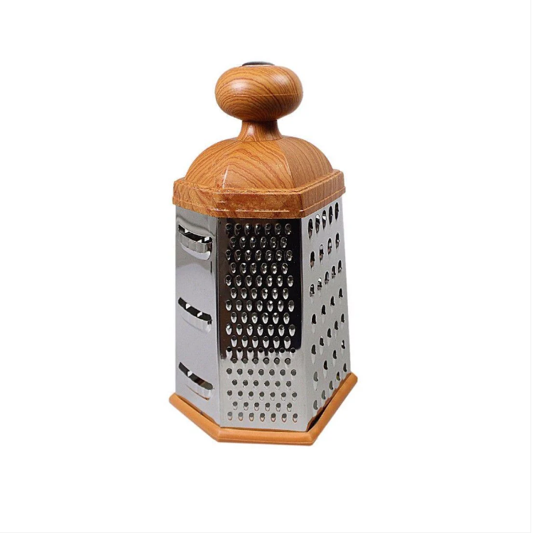 Large 6 Sided Professional Grater Shredder For Cheese Garlic Ginger Potatoes Kitchen