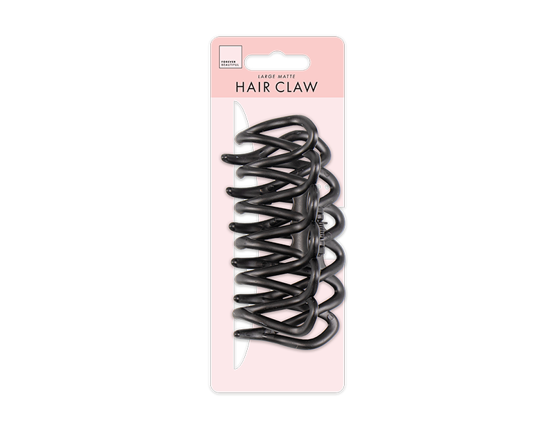 Large Matte Hollow Hair Claw Clip