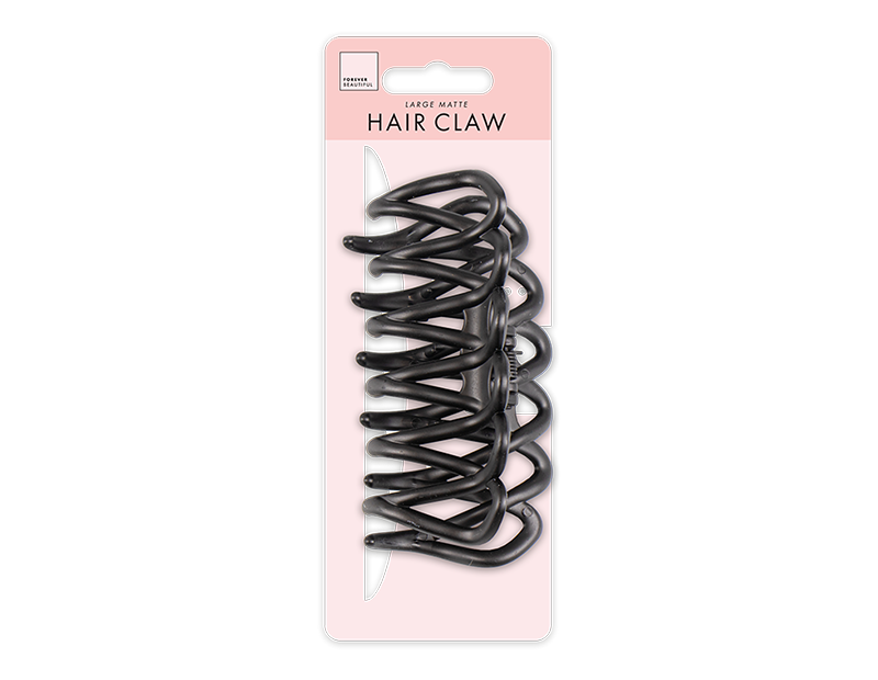 Large Matte Hollow Hair Claw Clip