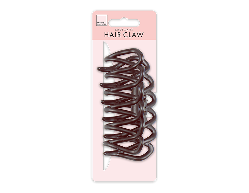 Large Matte Hollow Hair Claw Clip