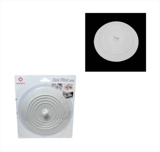Large Silicone Suction Sink Filter Home Kitchen Bathroom 1 Pack 15cm