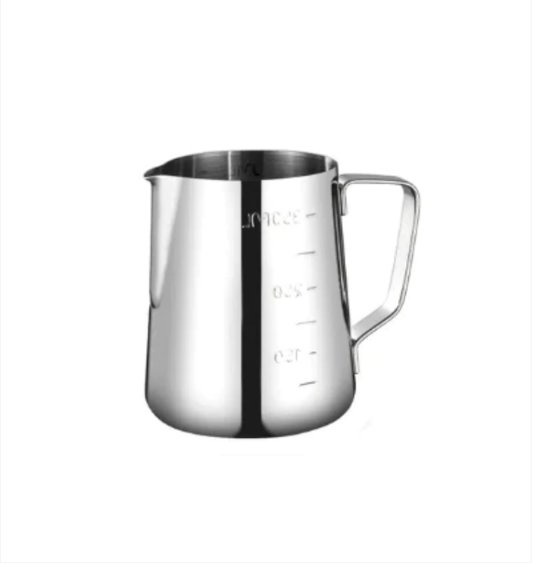 Latte Milk Frothing Steamer Jug 350 ml Stainless Steel