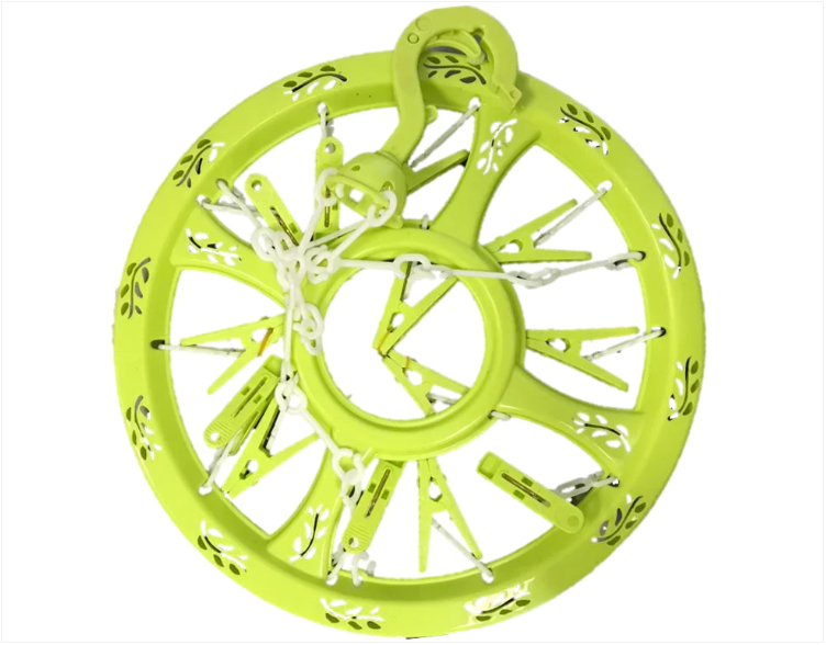 Laundry Peg Hanger Round 29 cm Assorted Colours