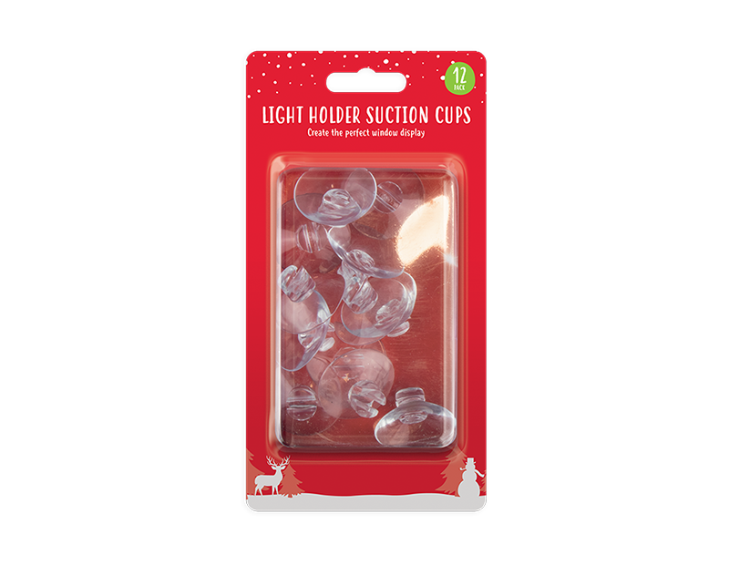 Light Holder Suction Cups 3.5cm 12pk