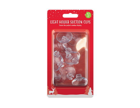 Light Holder Suction Cups 3.5cm 12pk