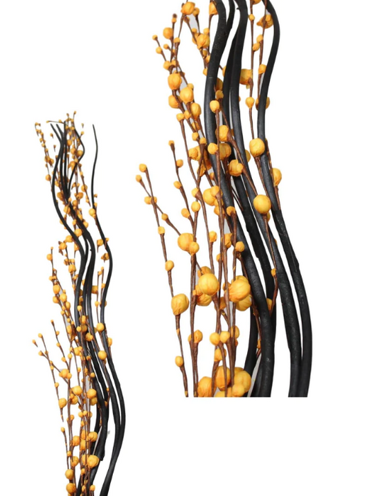 Long Stem Floral Home Decoration 5 Strand Decor Log Stem Home Decor 5.2 Feet