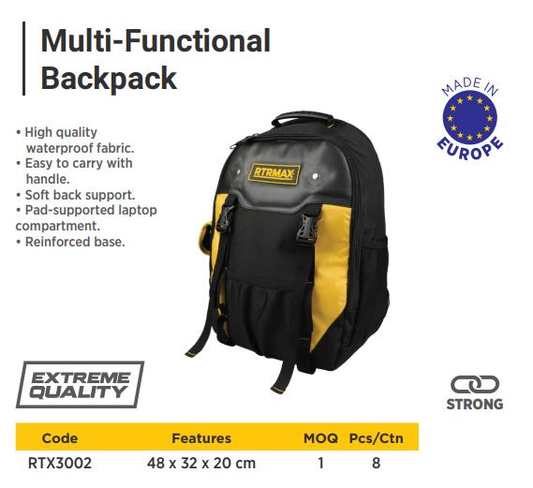 MULTI-FUNCTIONAL BACKPACK