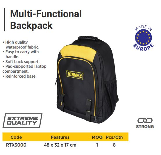 MULTI-FUNCTIONAL BACKPACK
