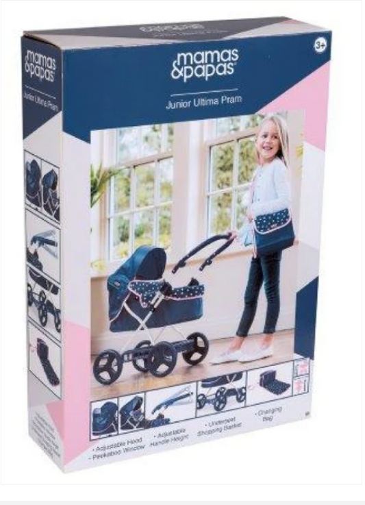 M&P Junior Ultima Doll Pram Age 3+