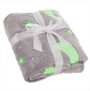Magic Glow In The Dark Blanket Assorted Colours