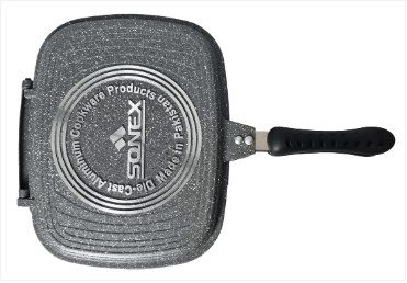 Magic Pan Sonex Diecast Kitchenware Double Sided Multifunctional Pan 36 cm